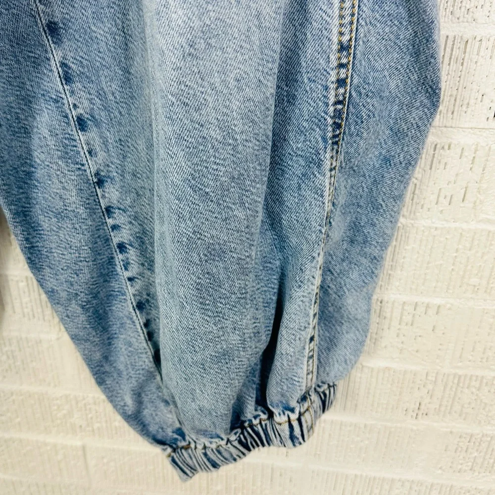 Pilcro Beachy High-Rise Parachute Jeans | Baggy Denim | Coastal Cowgirl Small - Picture 5 of 10